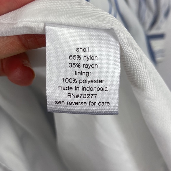 Euc Elizabeth and James Striped Long Sleeve Drop Waist Dress S - Picture 8 of 10